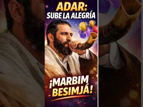 ¿Por qué ADAR te obliga a ser FELIZ? 😳 El Talmud lo explica