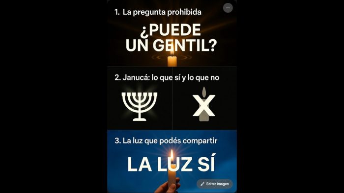 Respuesta 6026: ¿Puede un gentil encender velas de Janucá? La respuesta que nadie se anima a dar…